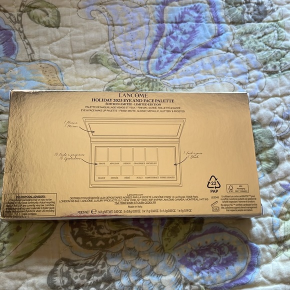 Lancôme Holiday 2023 Eye and Face Palette (New/Unused) - Picture 5 of 6